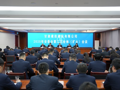 建设公司召开2025年安委会第二次全体（扩大）会议